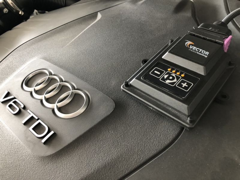 Audi Q5 3.0 TDI tuned with W KeyPad PLUS Module