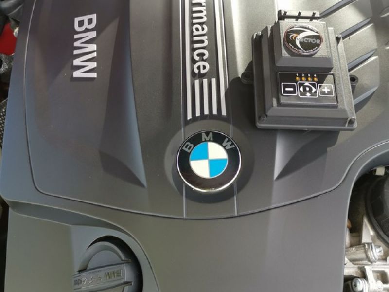 BMW M235i tuned up with Vector Tuning Power Box