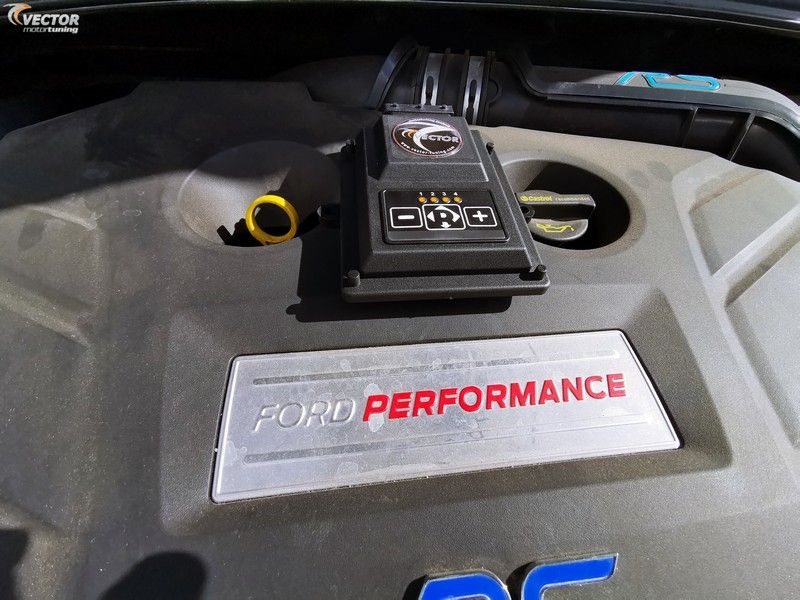 Adding power to Ford Focus 2.3 RS in Vector Tuning was never easier