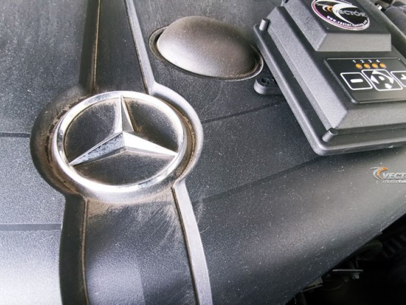 Vector Tuning added boost to Mercedes Benz CLA 200 CDI with W Keypad PLUS