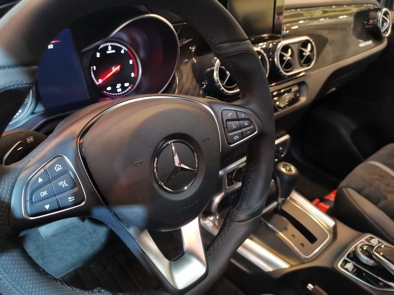 Mercedes Benz X-Class is way more cool after boost with W Keypad PLUS from Vector Tuning