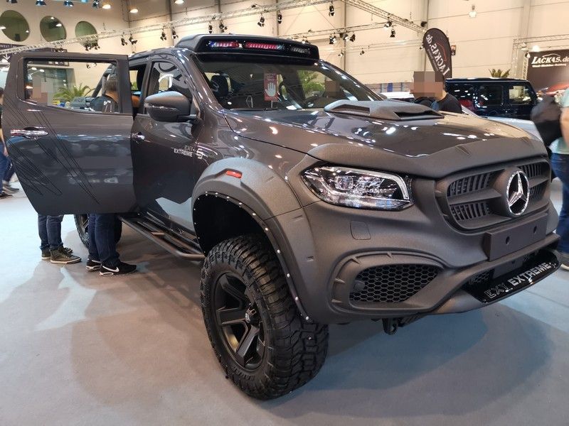 Mercedes Benz X-Class is way more cool after boost with W Keypad PLUS from Vector Tuning