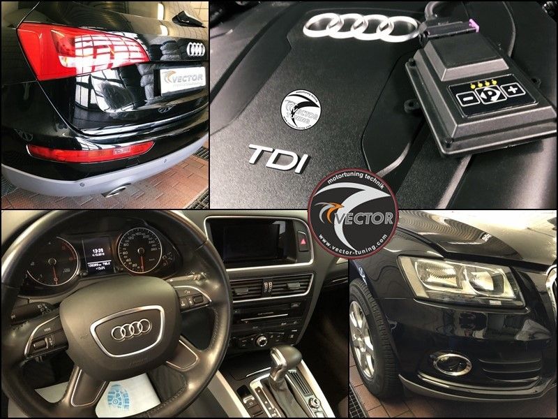 Vector Tuning boosted Audi Q5 2.0 TDI with W Keypad PLUS
