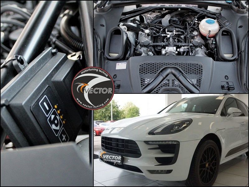 Porsche Macan gained even more power with W Keypad SENT from Vector Tuning