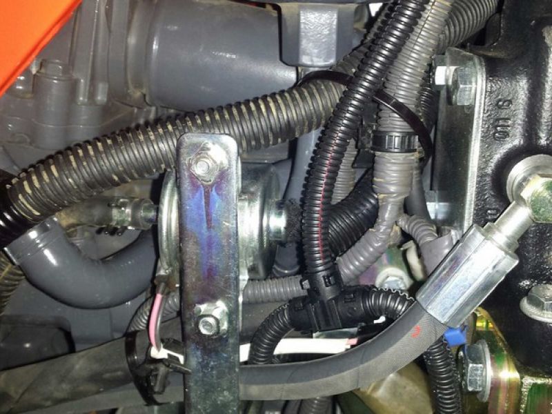 Vector Tuning added boost to Kubota tractor 7060 with PDY 6ZYL Module