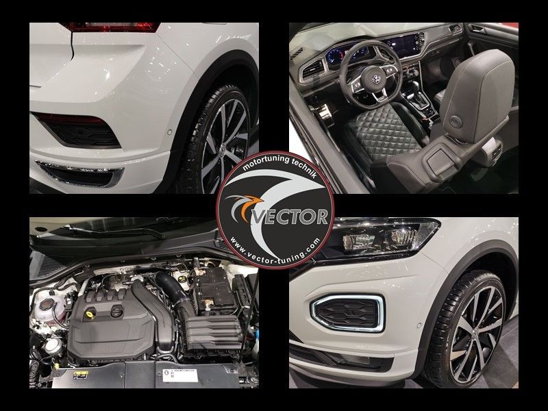 VW T-Roc Cabriolet now has more power thanks to W Keypad SENT Module by Vector Tuning