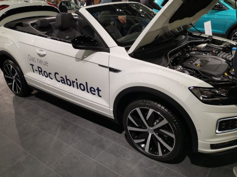 VW T-Roc Cabriolet now has more power thanks to W Keypad SENT Module by Vector Tuning