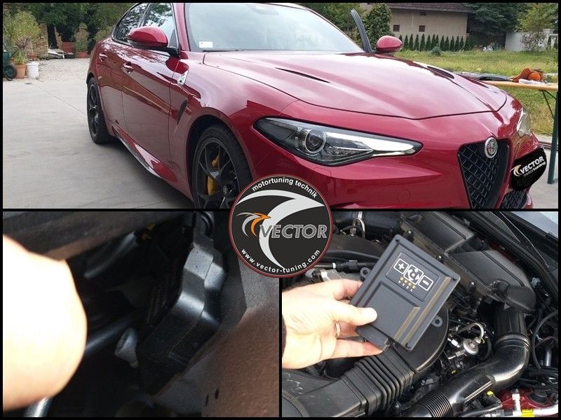 Alfa Romeo Giulia now has Drive Booster from Vector Tuning, nice!