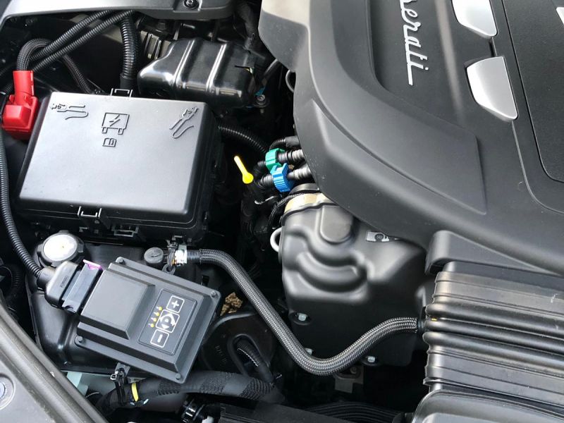 Maserati Levante 3.0 (4x4) (04/2016 -) is upgraded with W Keypad PLUS from Vector Tuning Powerbox!