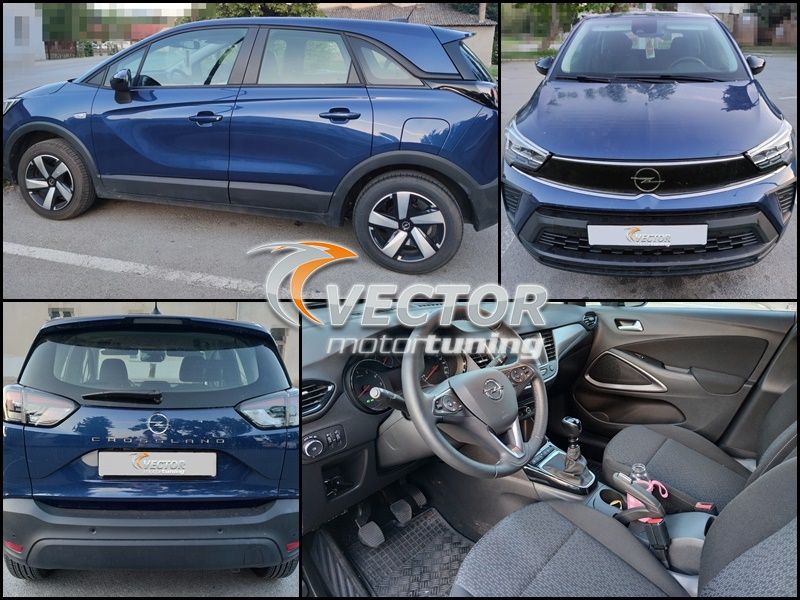Opel Crossland X 1.2 Turbo sada ima više snage uz W Keypad PLUS od Vector Tuninga!