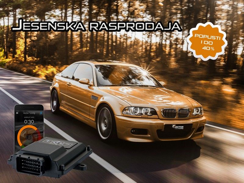 Lišće pada, a s lišćem i cijene! Jesenska rasprodaja u Vector Tuning-u!