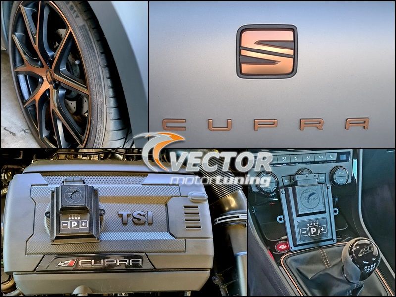 Seat Leon III 2.0 TSI Cupra R lakše štedi gorivo s W Keypad PLUS-om od Vector Tuning-a!