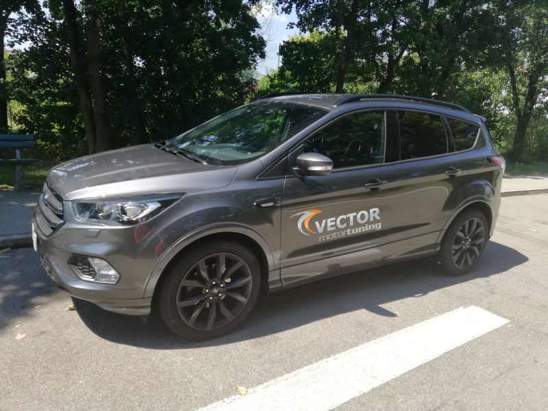 Vector Tuning reduced fuel consumption on Ford Kuga II 1.5 Ecoboost with W Keypad PLUS!