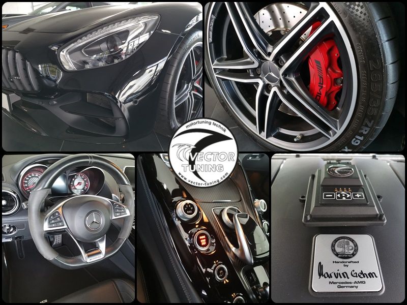Mercedes Benz AMG GT C with 410 KW tuned in Vector Tuning
