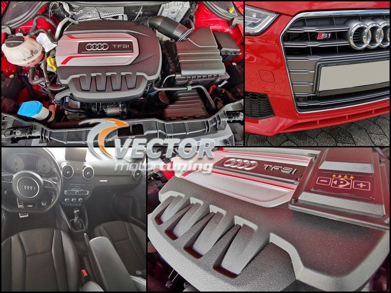 This happens when you upgrade Audi S1 2.0 TFSI Sportback with W Keypad PLUS from Vector Tuning!