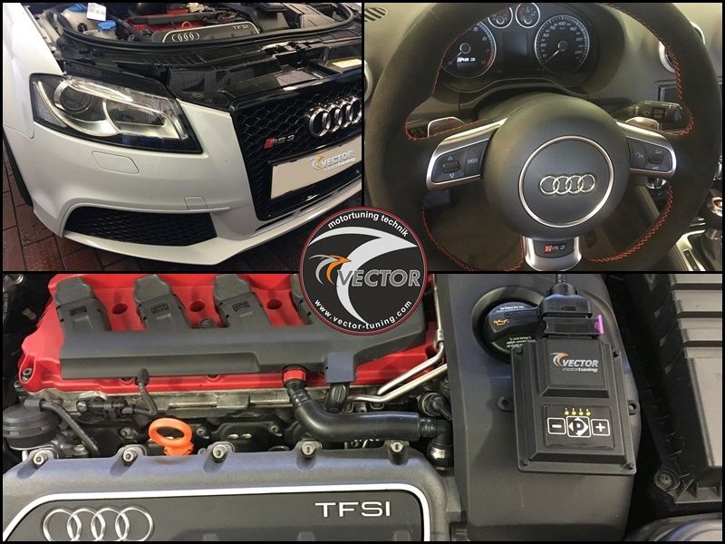 Upgrade Audi TT 2.5 TFSI (TTRS) with W Keypad Sent from Vector Tuning Powerbox and you get a beast!