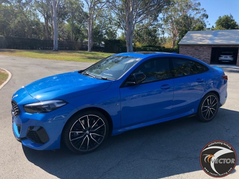 Bmw M235i gained more power and boost with W Keypad PLUS from Vector Tuning