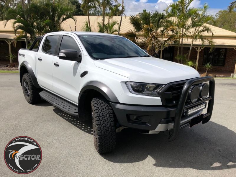 Ford Ranger Raptor 2.0 Bi-turbo goes wild with Powerbox from Vector Tuning!