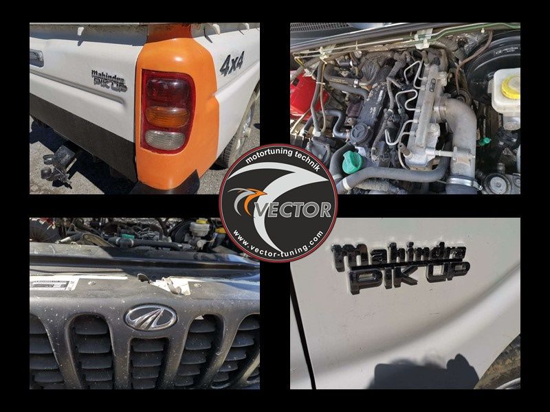 More power and torque for Mahindra Scorpio PIK UP 4x4 with Vector Tuning Module
