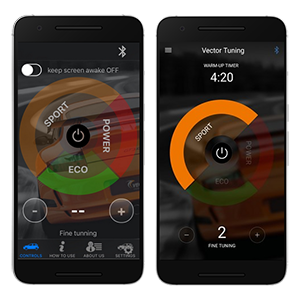 Bluetooth mobile Applikation für das Chiptuning-Modul